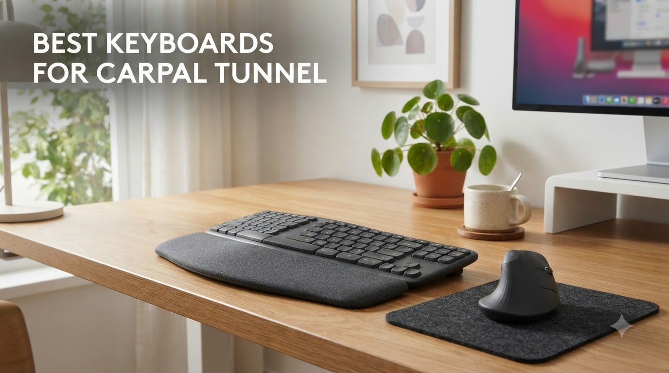 best keyboards for carpal tunnel