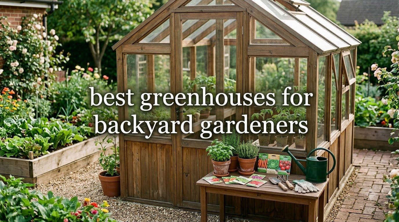 best greenhouses for backyard gardeners