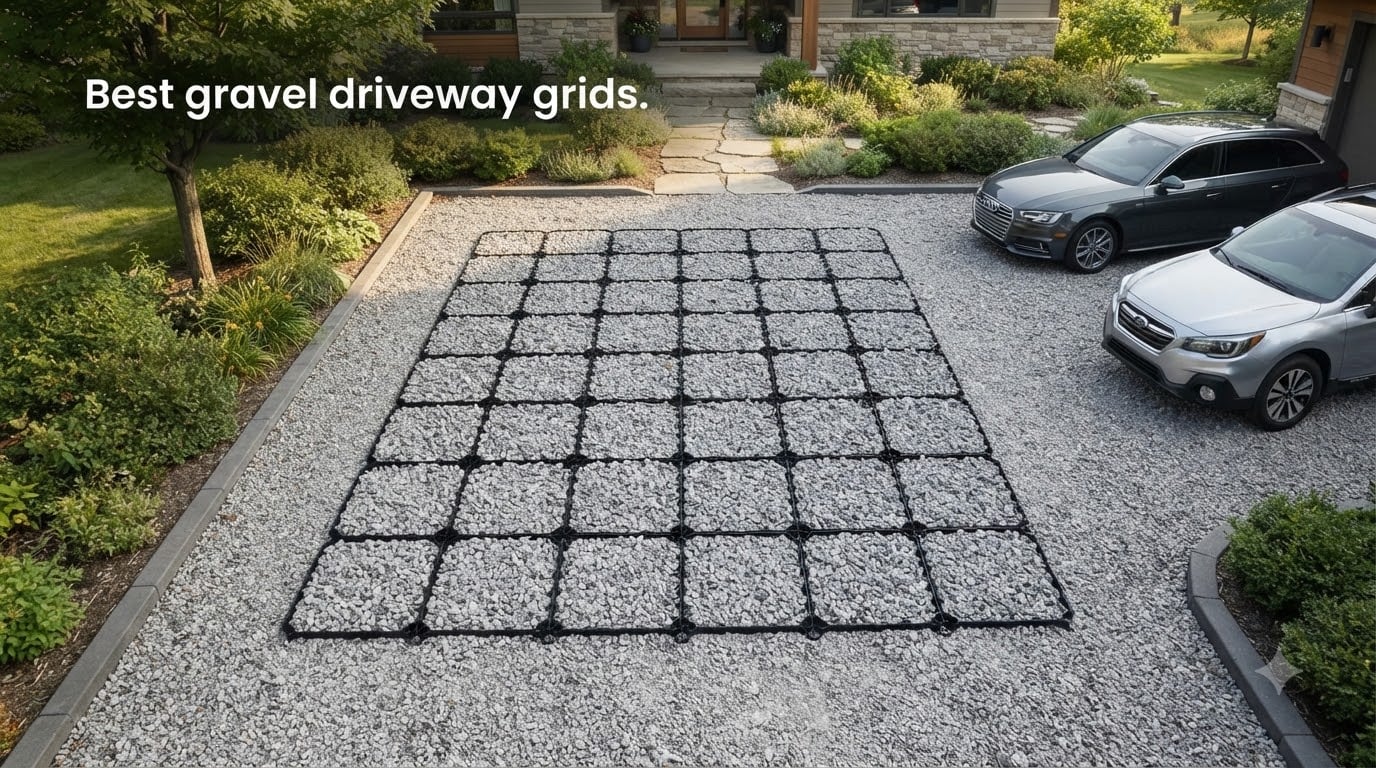 Best gravel driveway grids