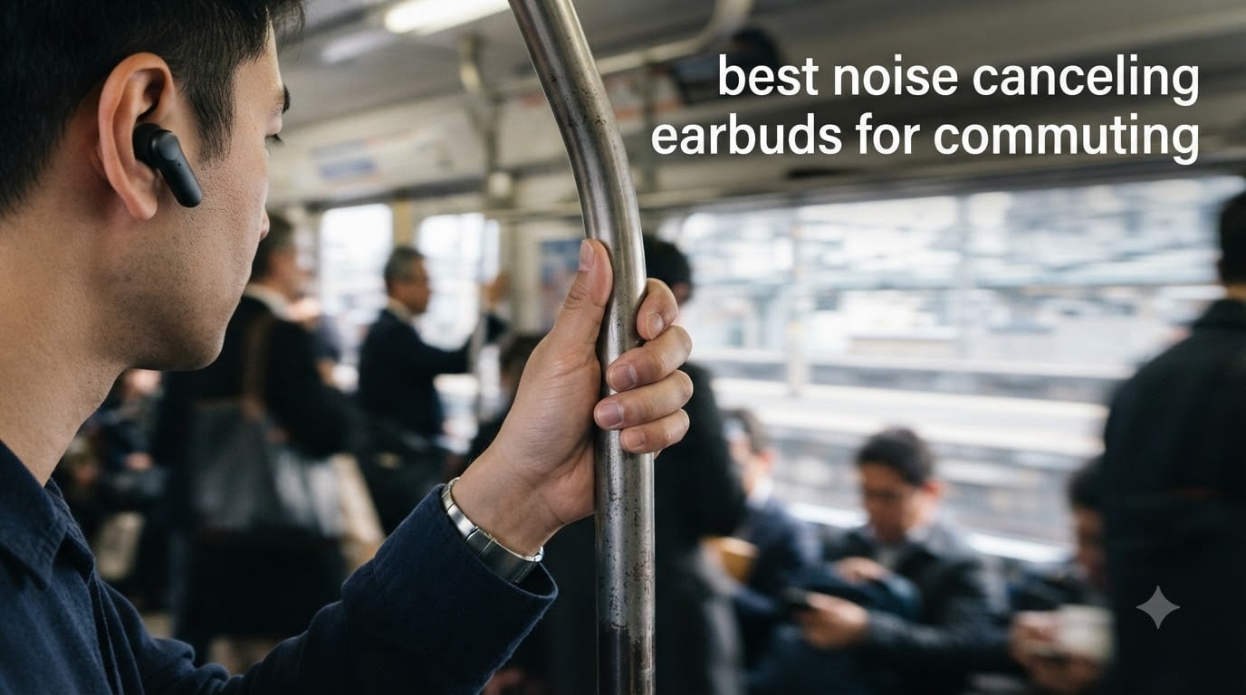 best noise canceling earbuds for commuting
