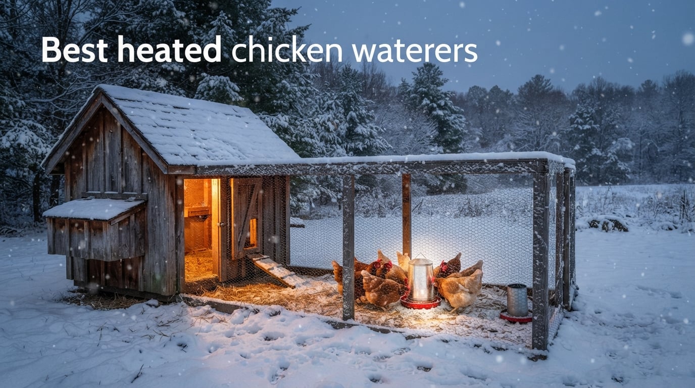 Best heated chicken waterers
