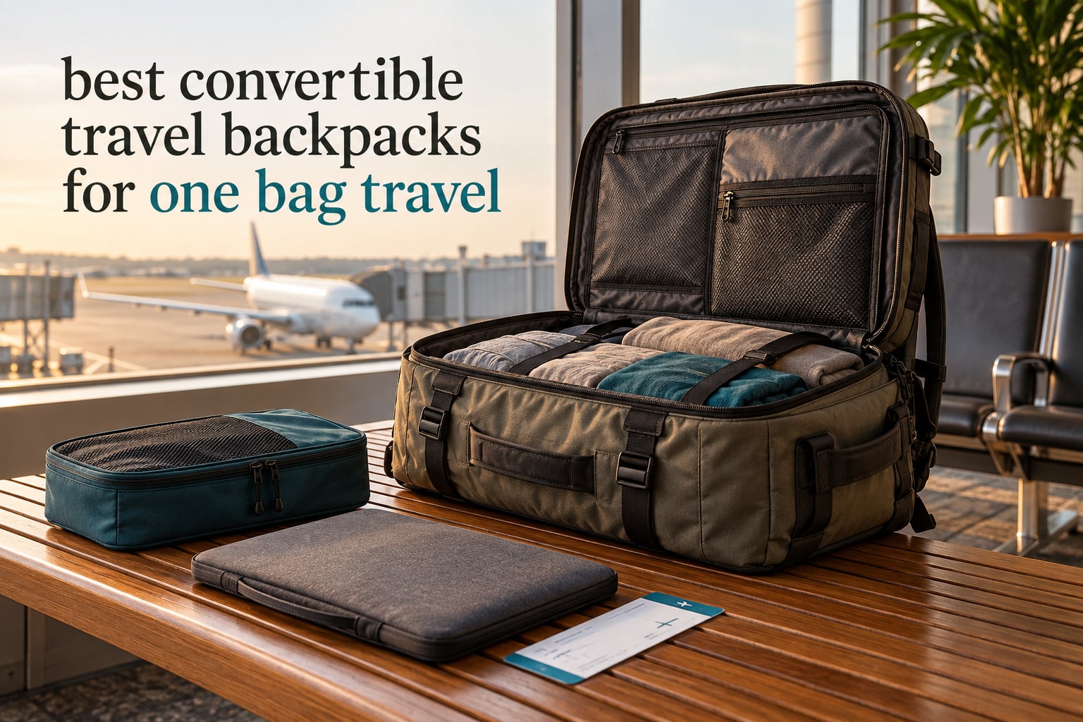 best convertible travel backpacks for one bag travel