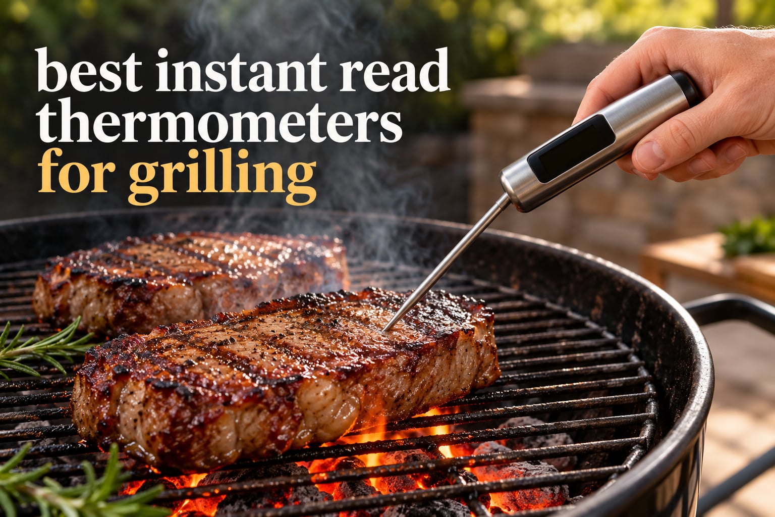 best instant read thermometers for grilling
