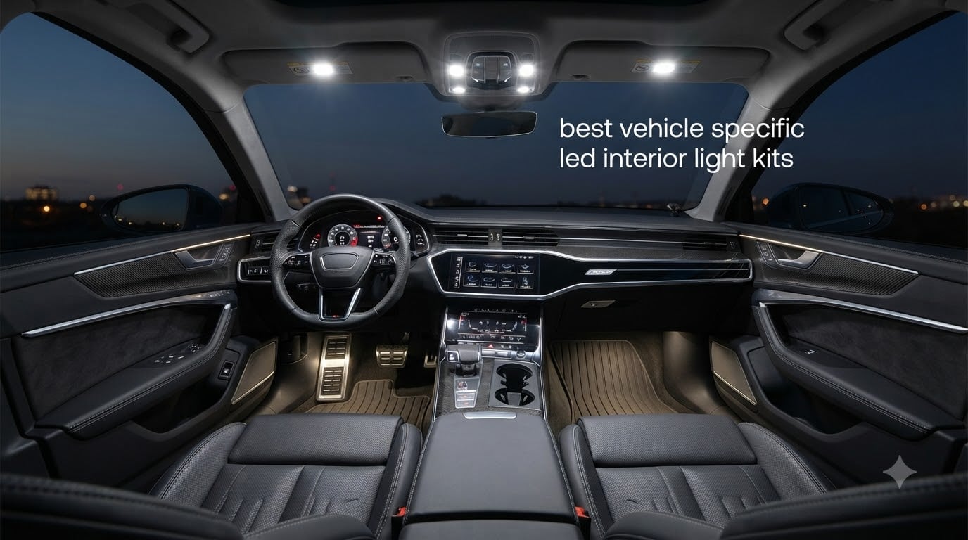 best vehicle specific led interior light kits