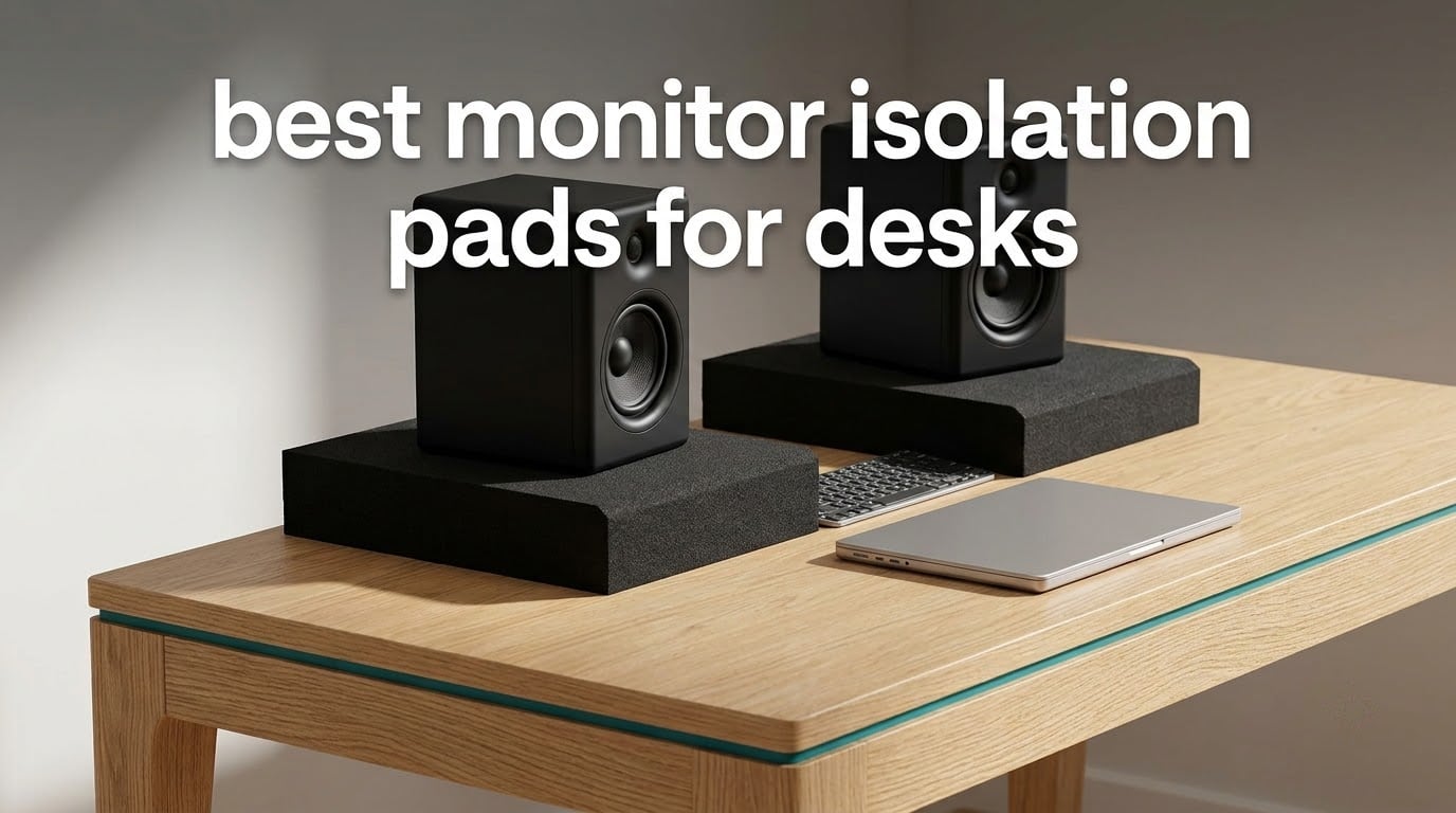 best monitor isolation pads for desks