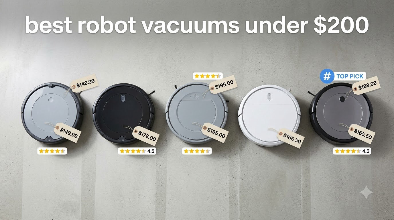 best robot vacuums under $200