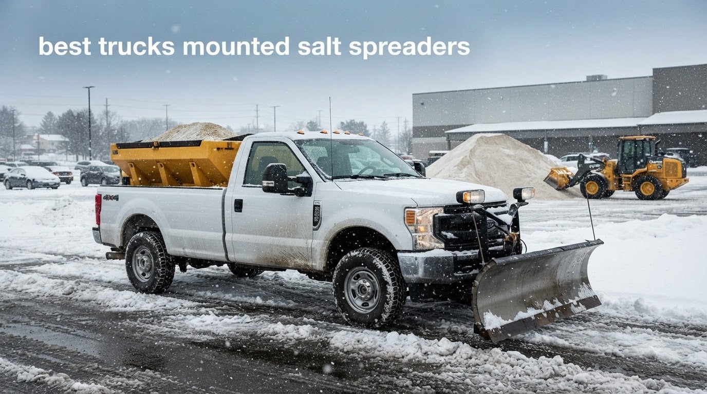 best trucks mounted salt spreaders