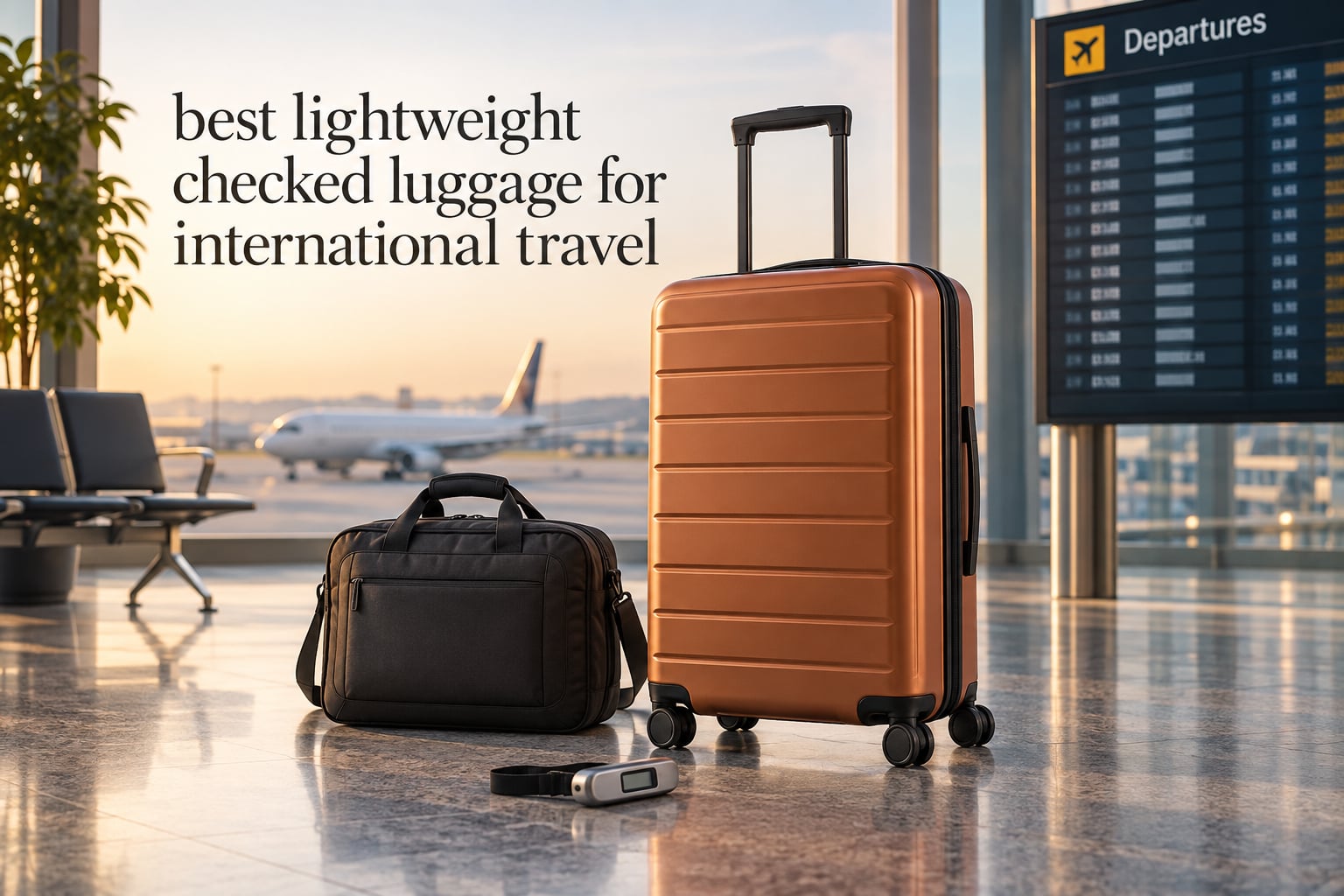 best lightweight checked luggage for international travel
