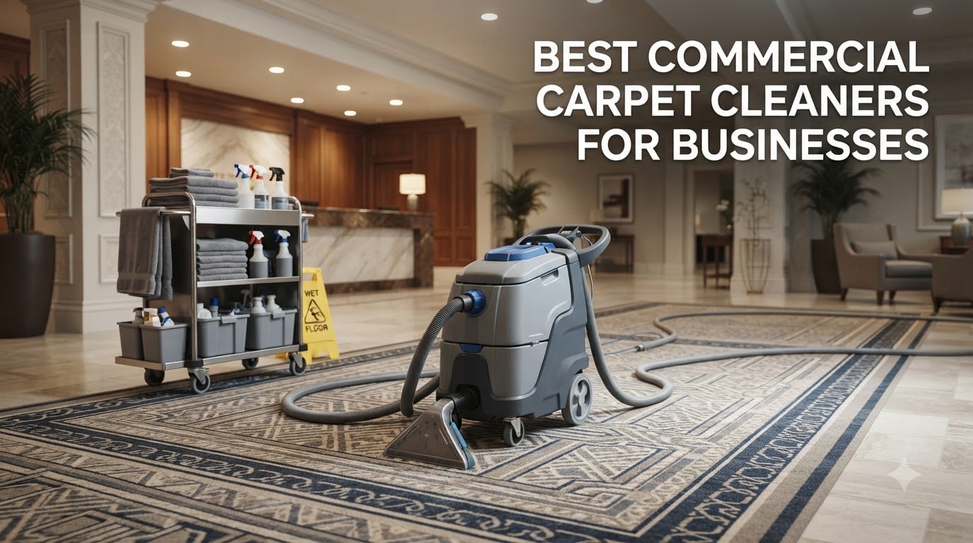 best commercial carpet cleaners for businesses