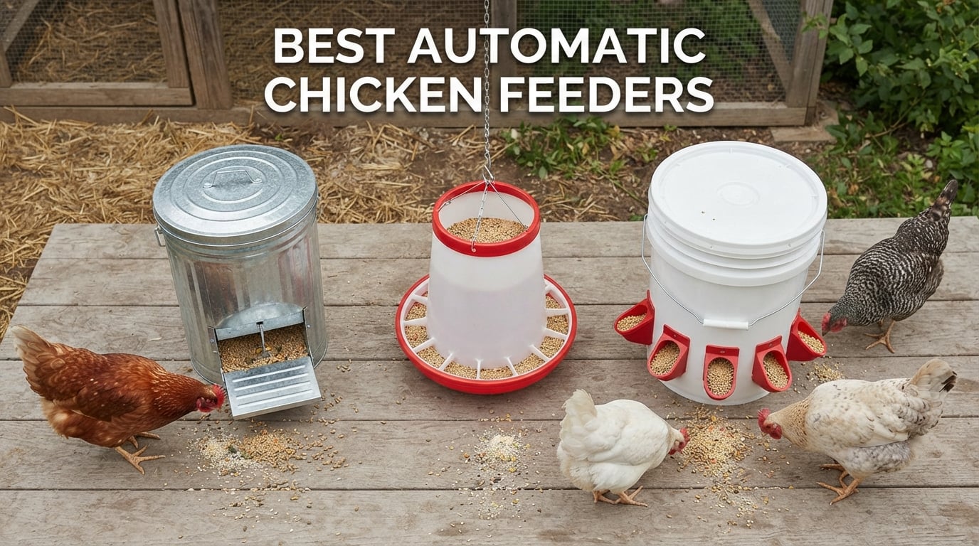 Best automatic chicken feeders