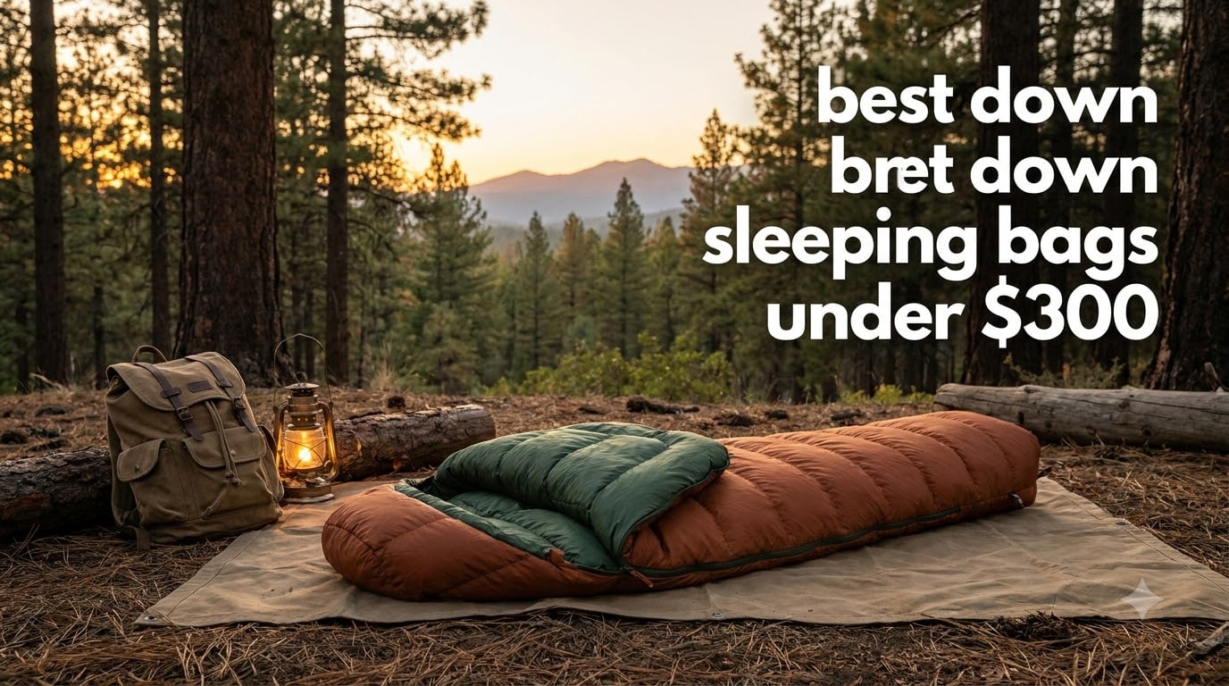 best down sleeping bags under $300