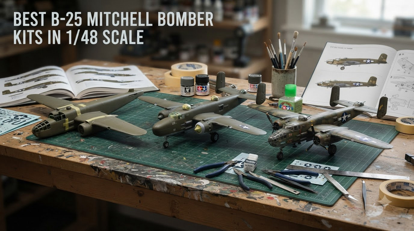 best b 25 mitchell bomber kits in 1/48 scale