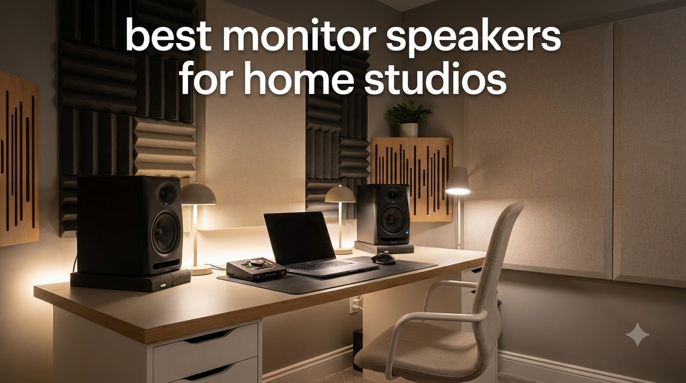 best monitor speakers for home studios
