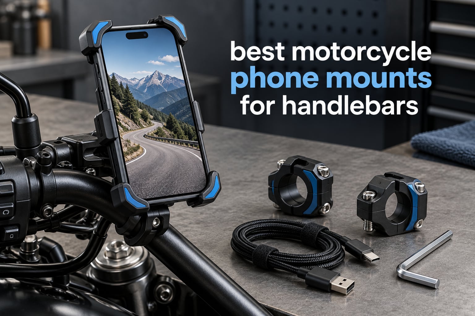 best motorcycle phone mounts for handlebars