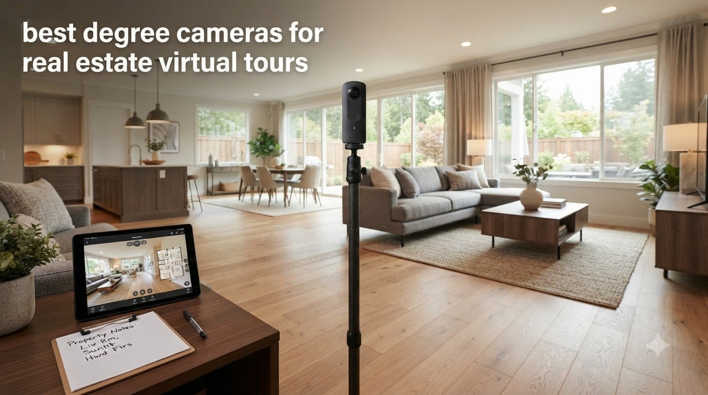 best degree cameras for real estate virtual tours