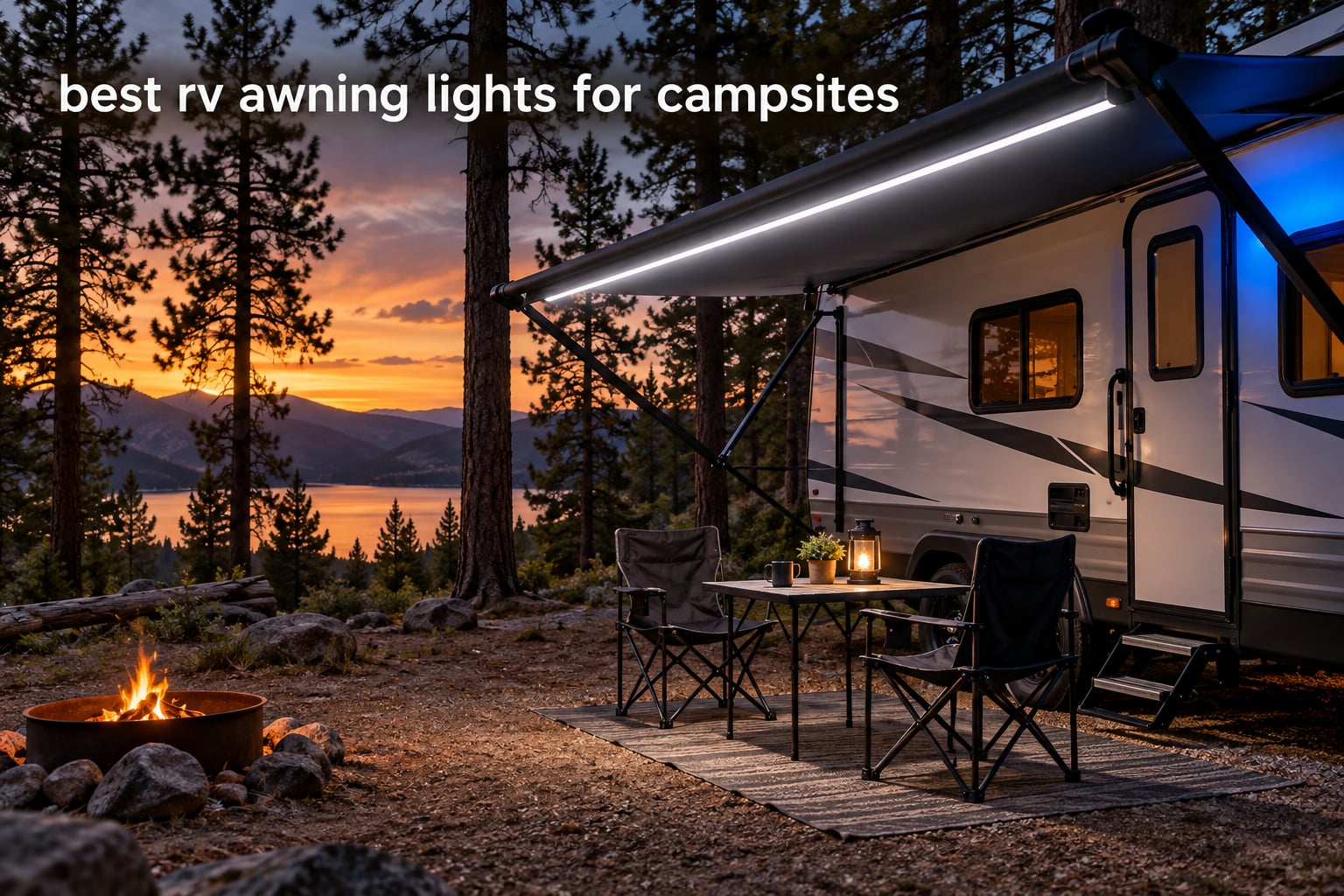 best rv awning lights for campsites