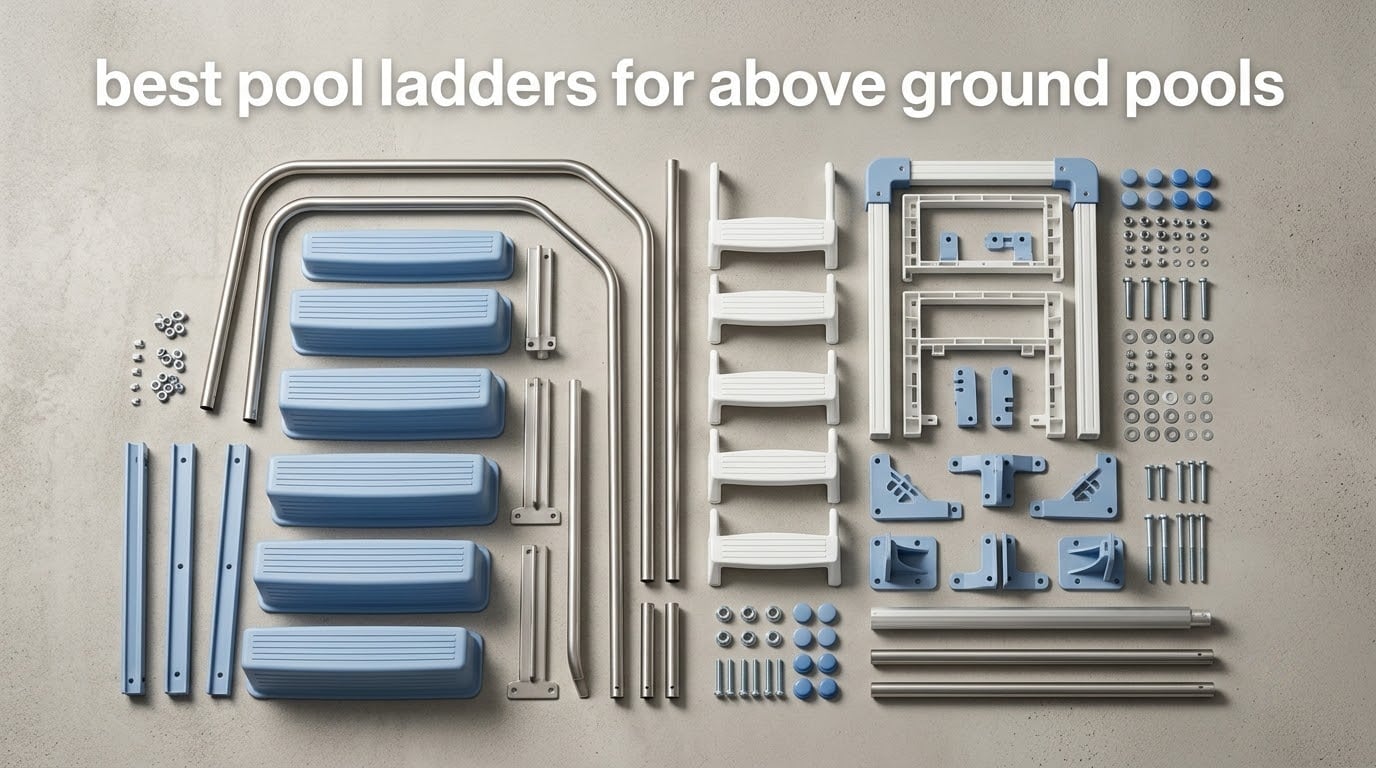 best pool ladders for above ground pools