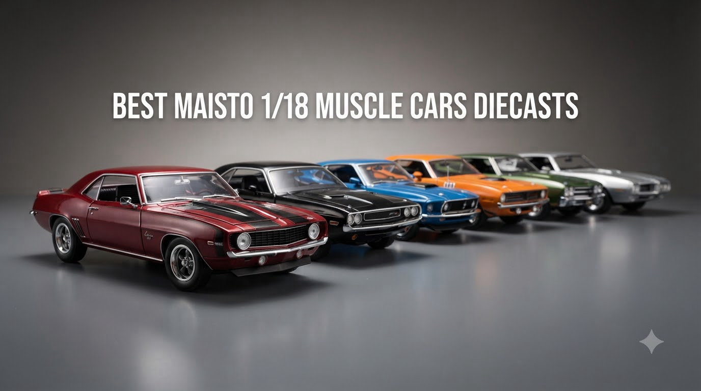 best maisto 1/18 muscle cars diecasts