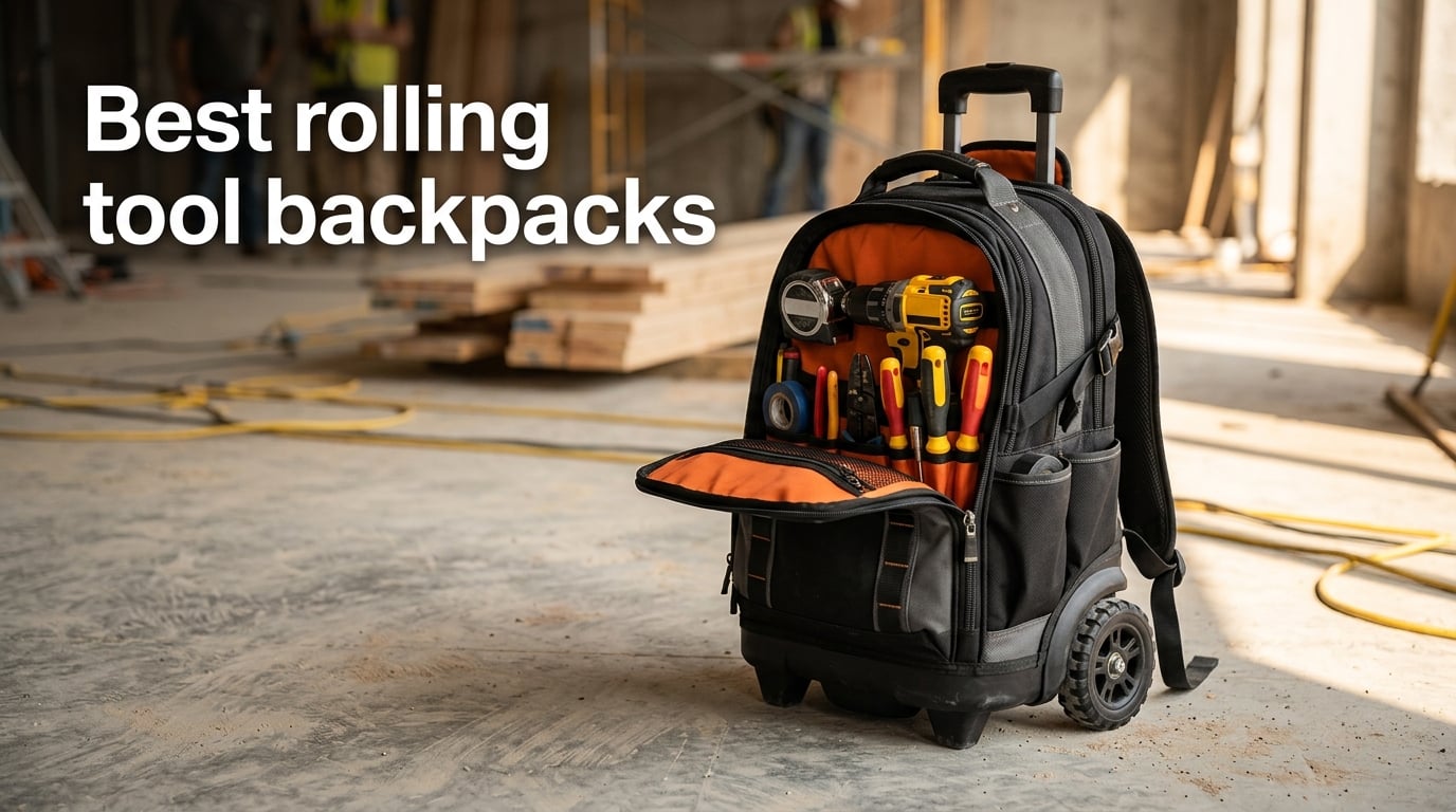 Best rolling tool backpacks