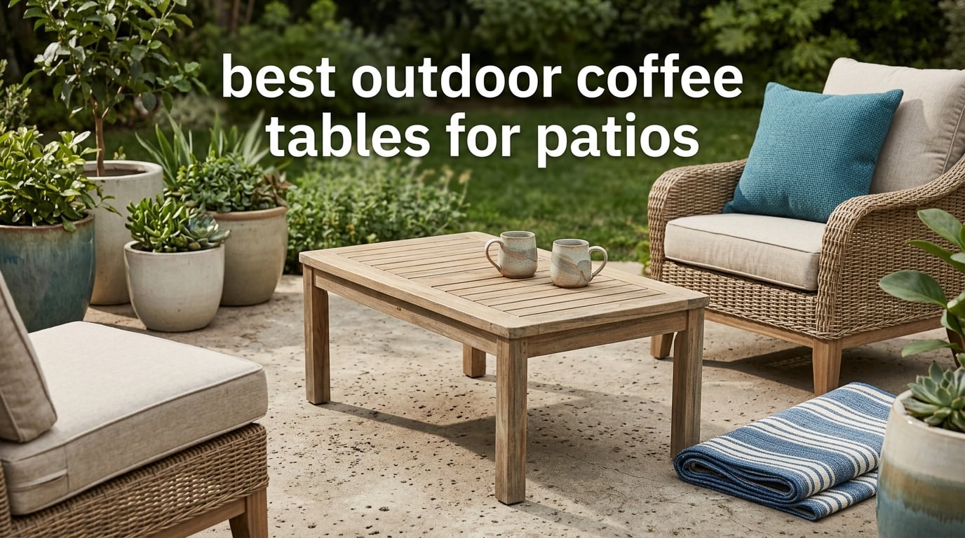 best outdoor coffee tables for patios