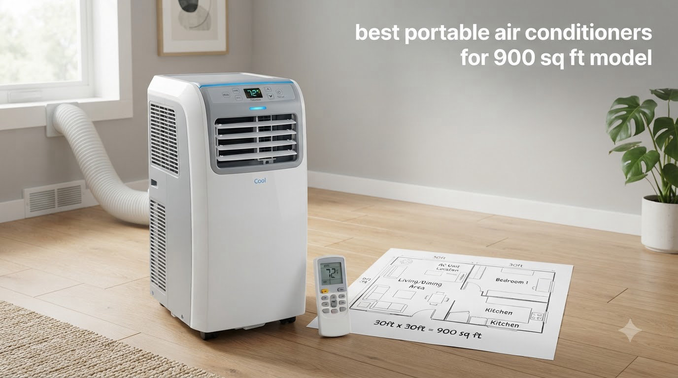 best portable air conditioners for 900 sq ft model