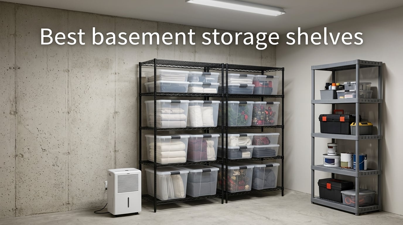 Best basement storage shelves