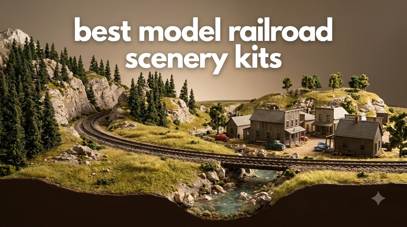 best model railroad scenery kits