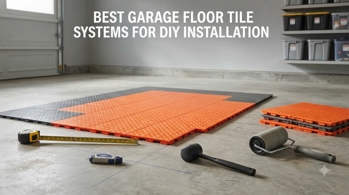 best garage floor tile systems for diy installation