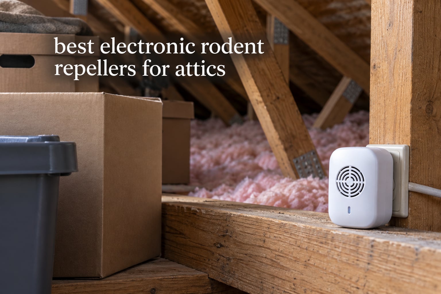 best electronic rodent repellers for attics