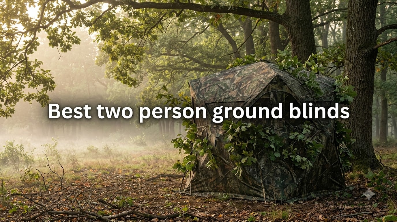 Best two person ground blinds