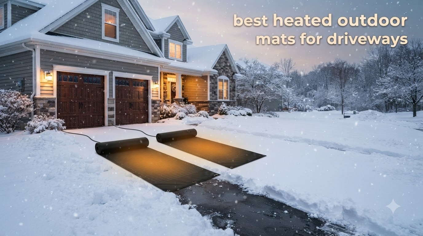 best heated outdoor mats for driveways