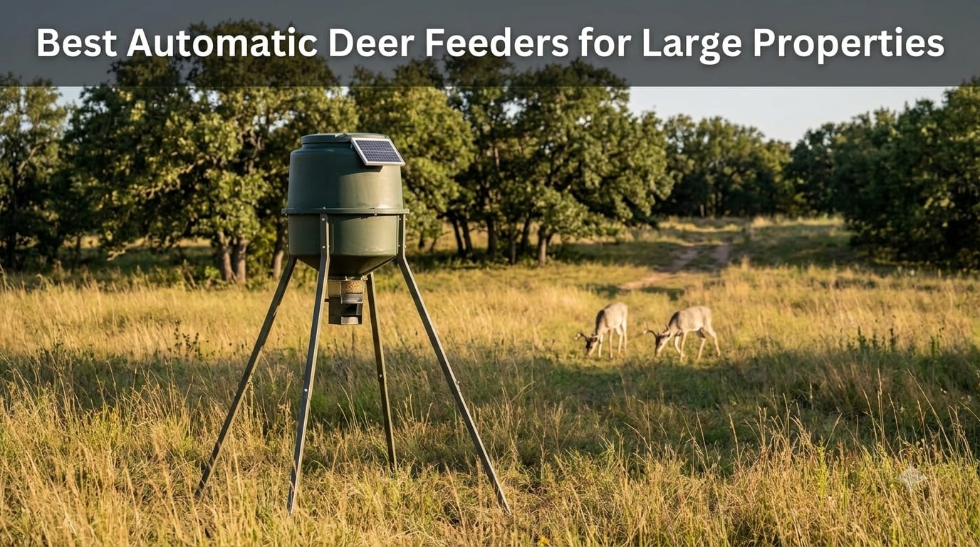 Best Automatic Deer Feeders for Large Properties