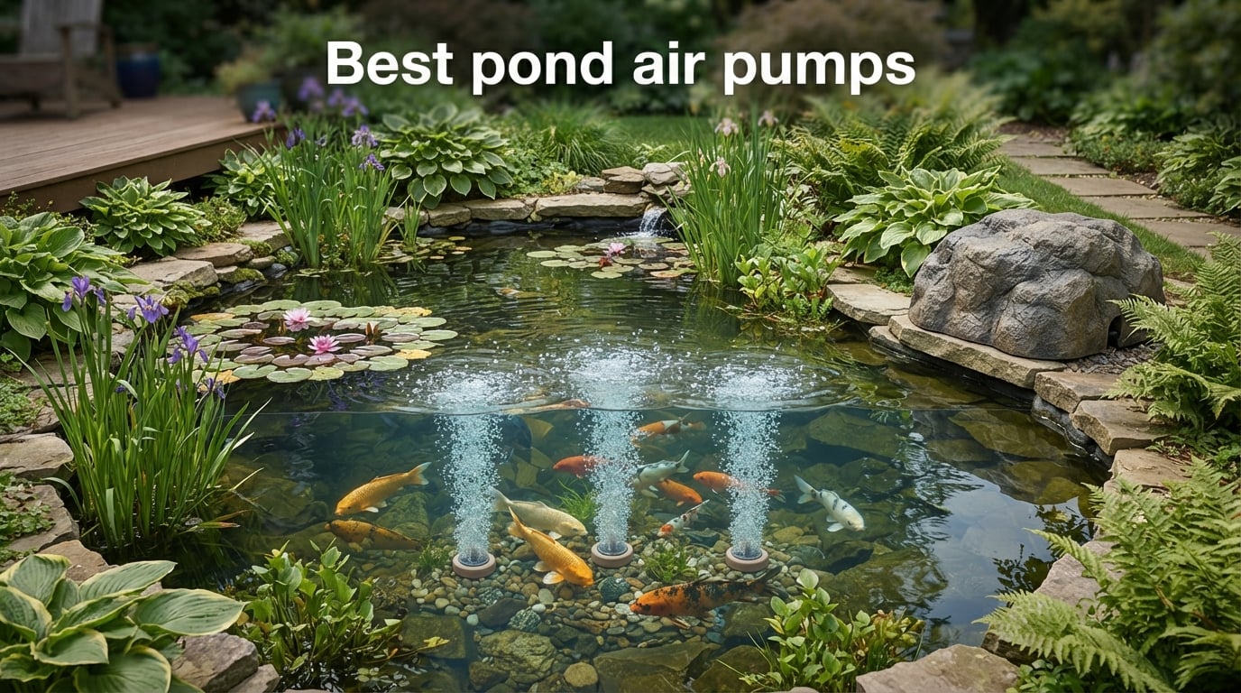 Best pond air pumps