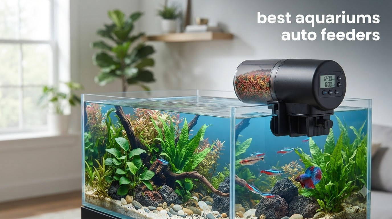 best aquariums auto feeders