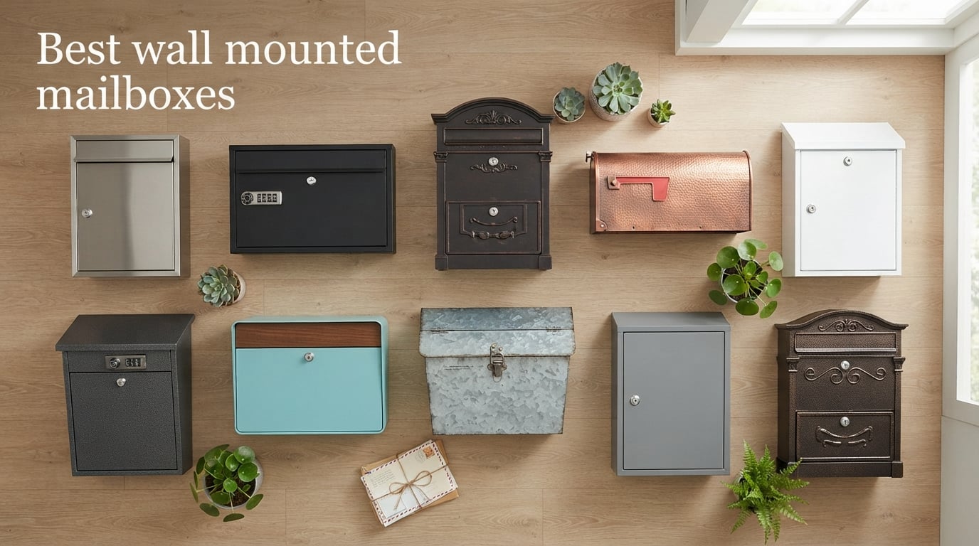 Best wall mounted mailboxes