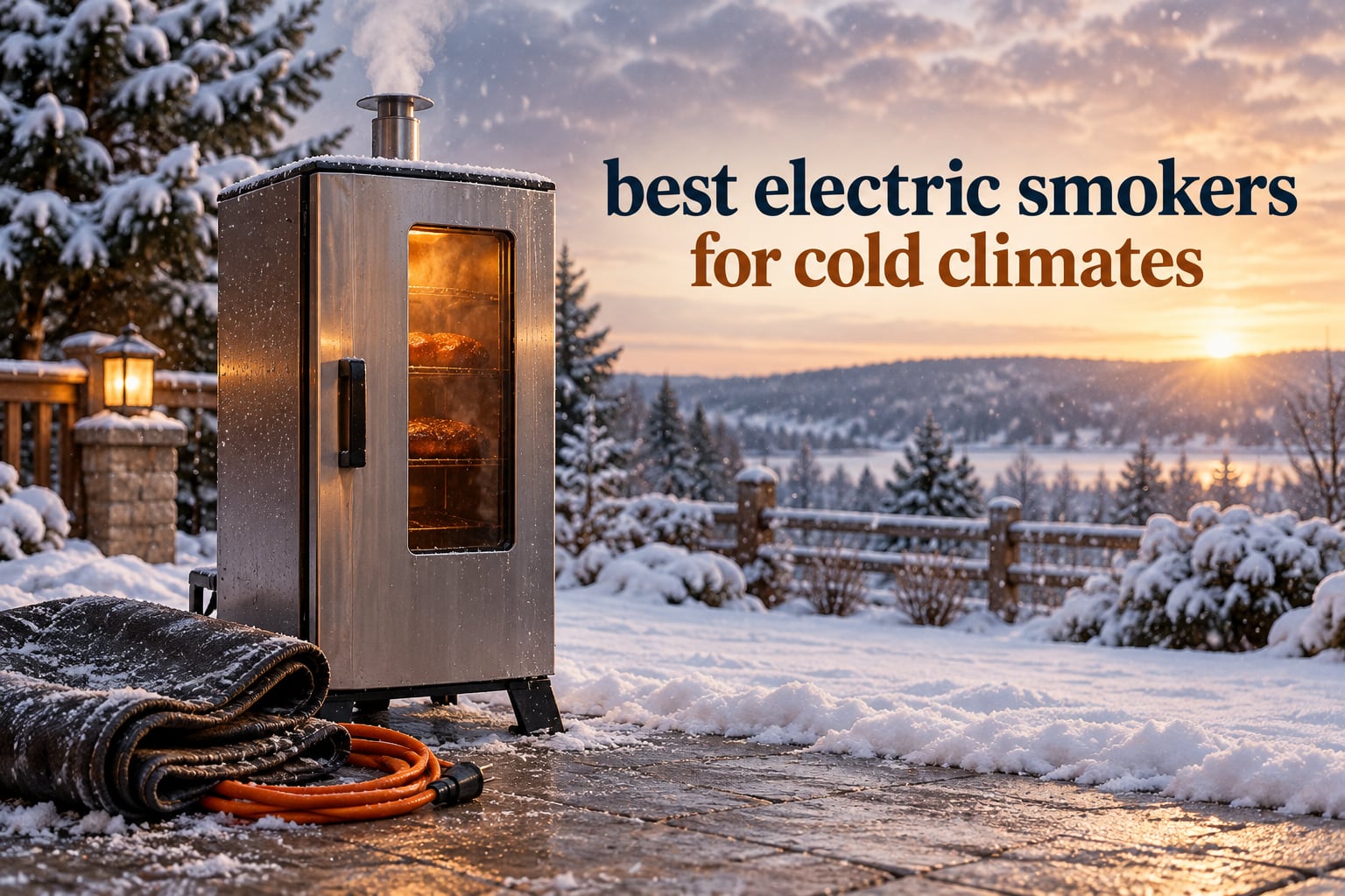 best electric smokers for cold climates