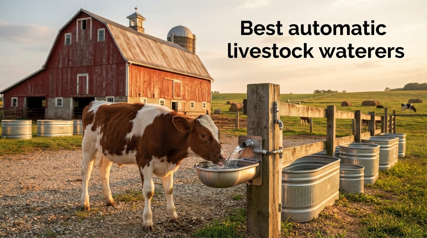 Best automatic livestock waterers