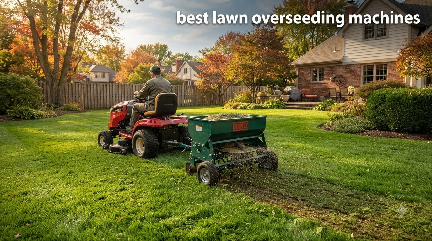 best lawn overseeding machines