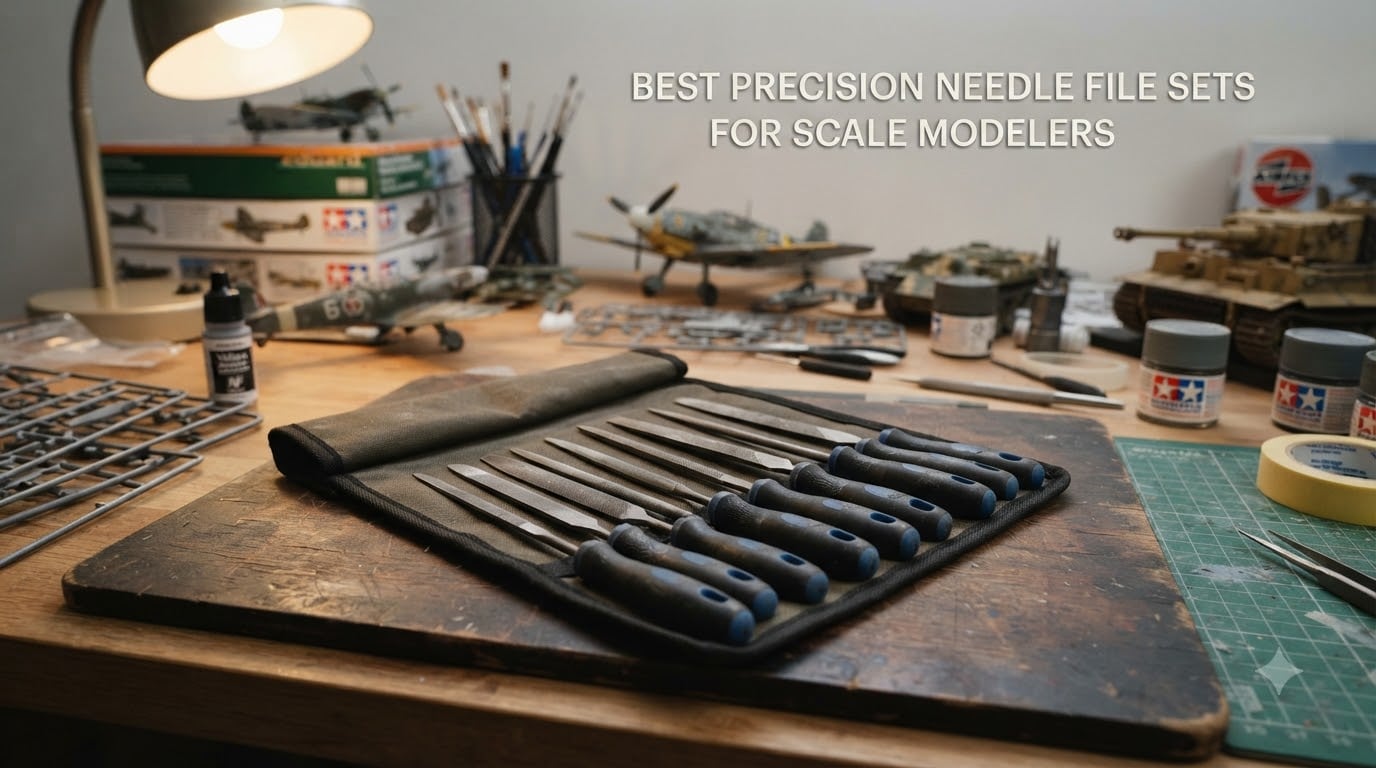 best precision needle file sets for scale modelers