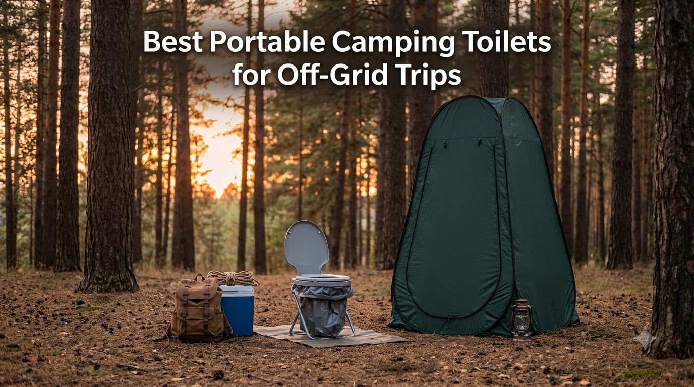 Best Portable Camping Toilets for Off-Grid Trips