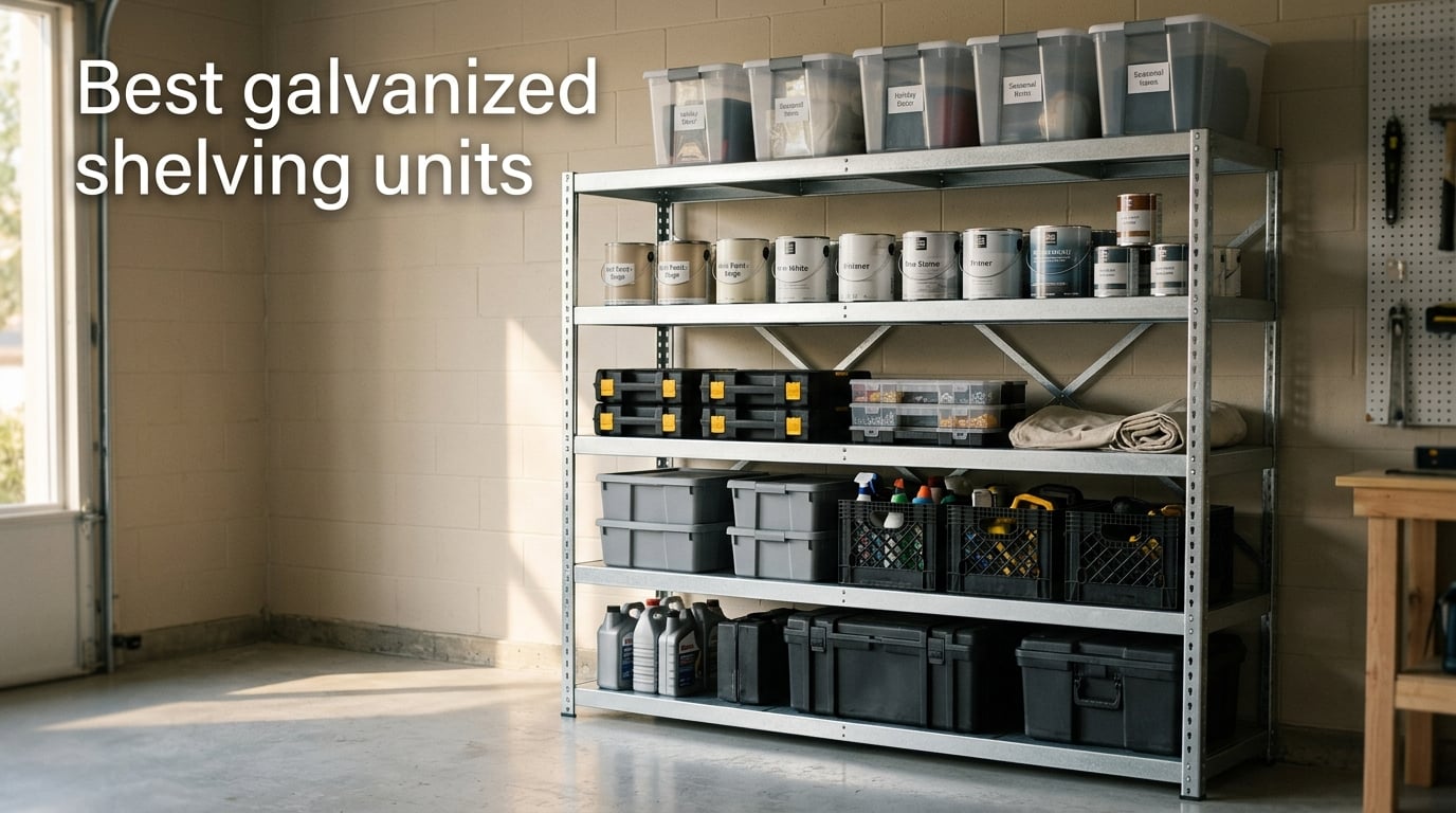 Best galvanized shelving units