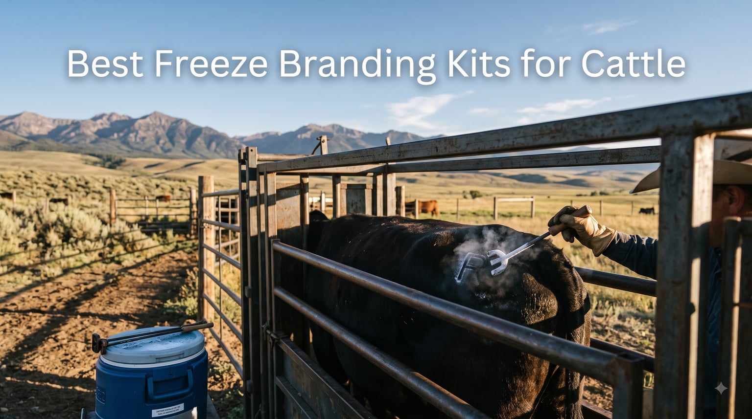 Best Freeze Branding Kits for Cattle