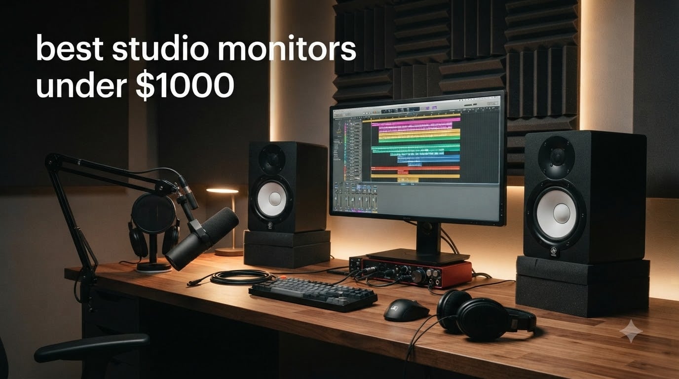 best studio monitors under $1000