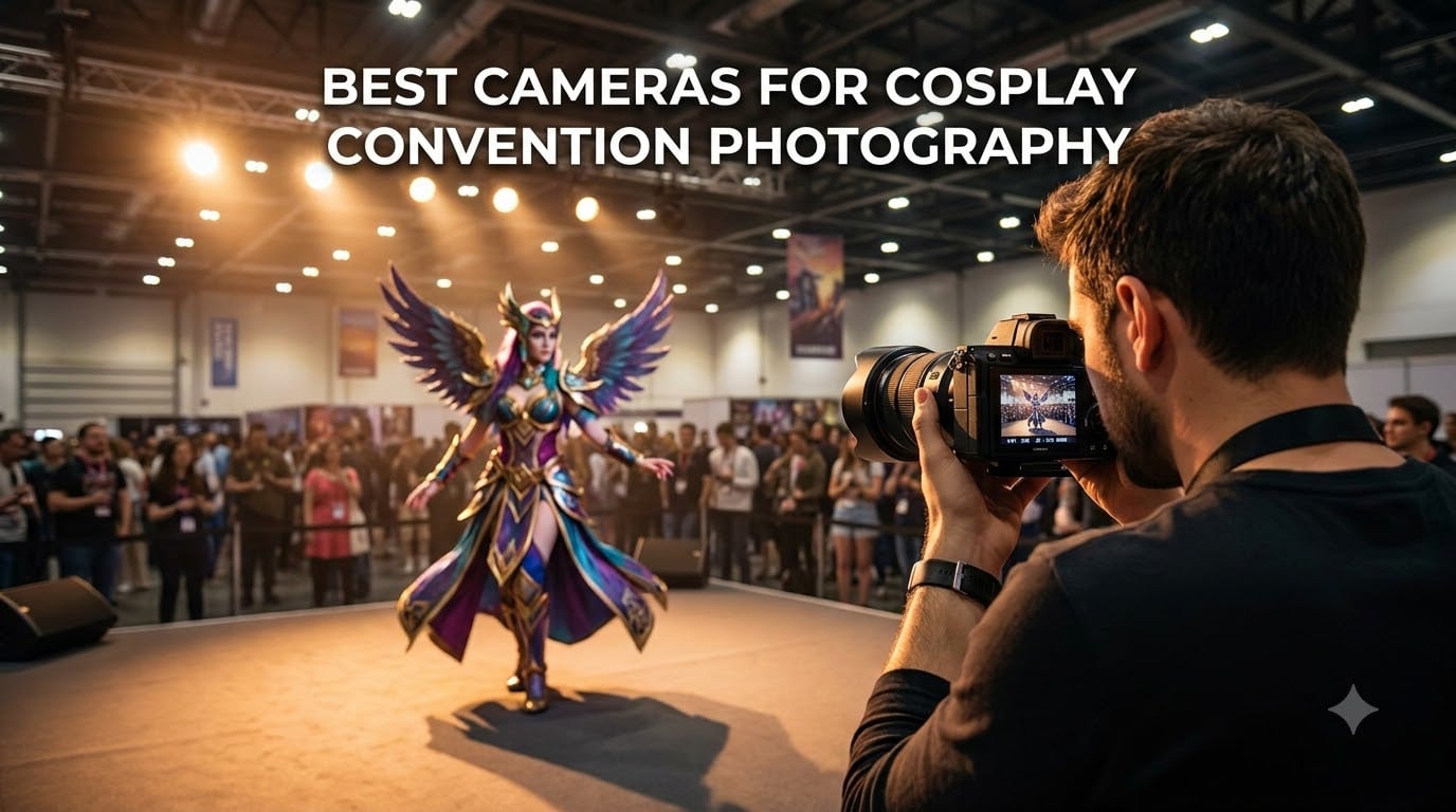 best cameras for cosplay convention photography
