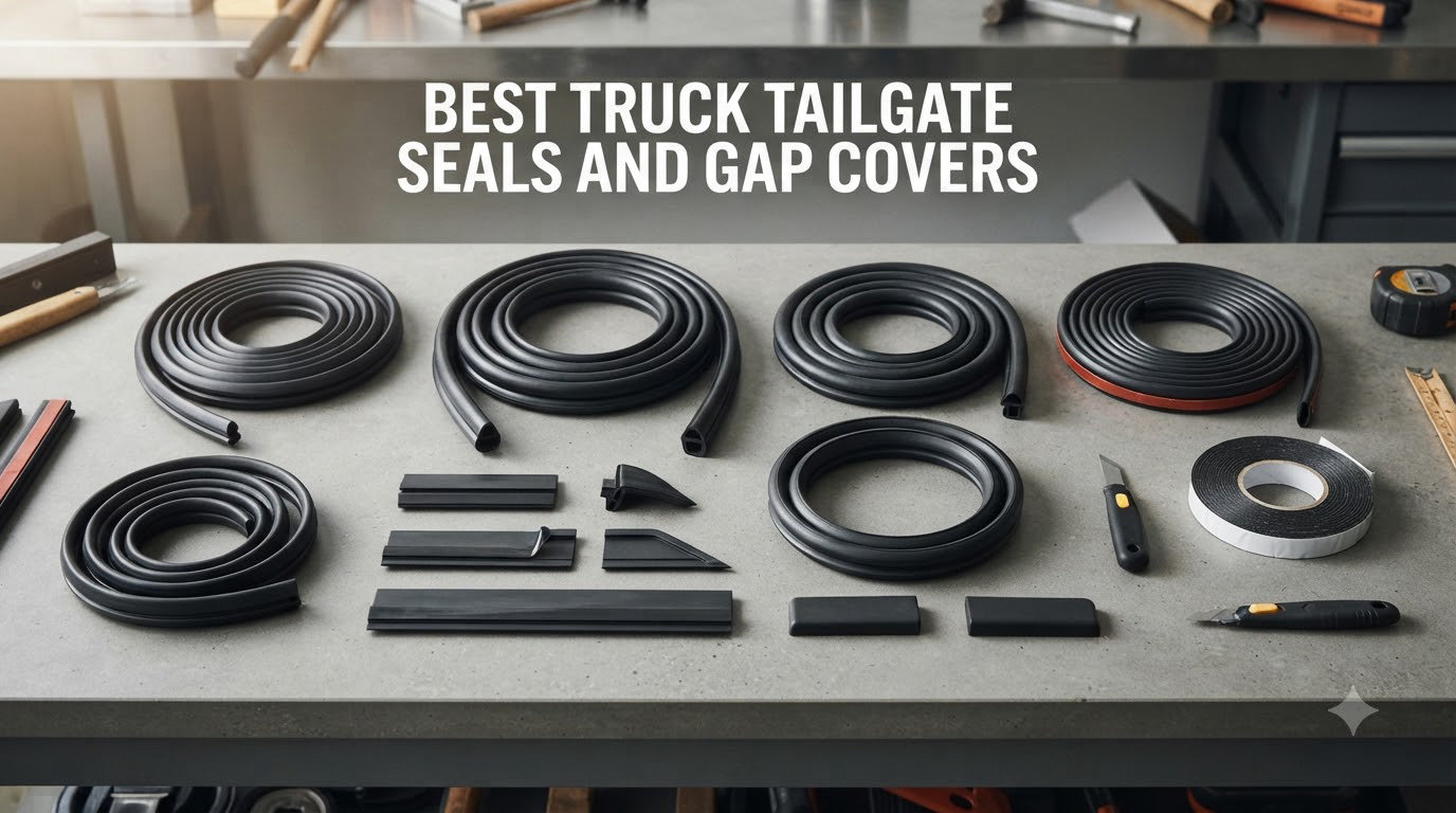 best truck tailgate seals and gap covers