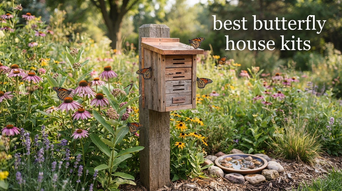 best butterfly house kits