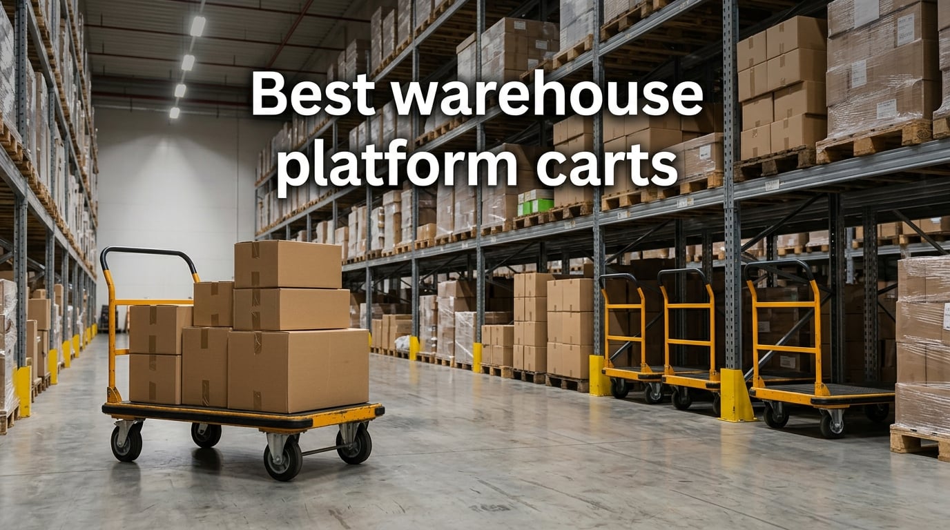 Best warehouse platform carts