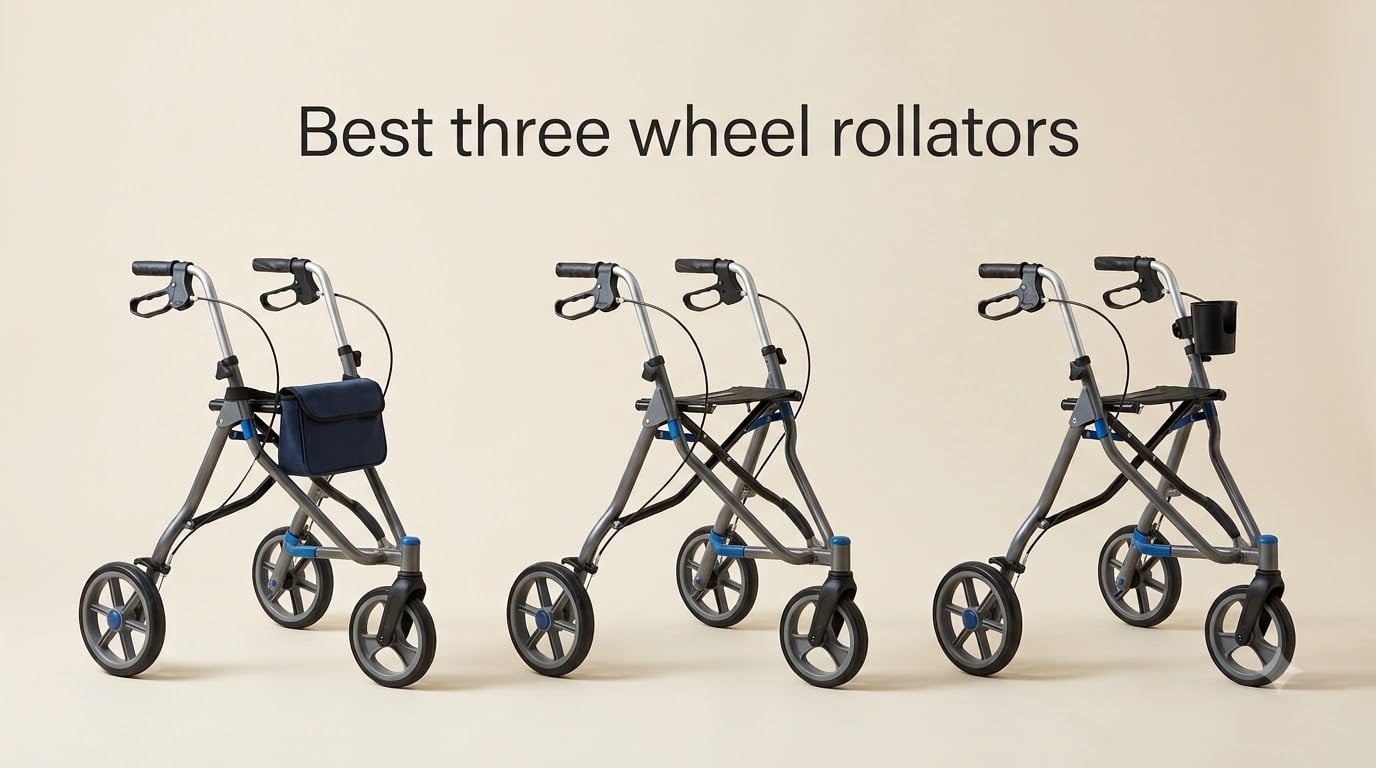Best three wheel rollators
