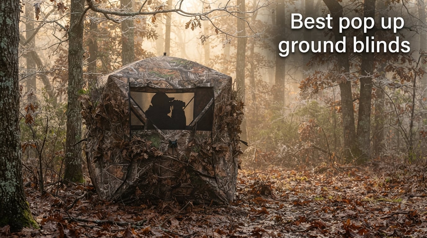 Best pop up ground blinds