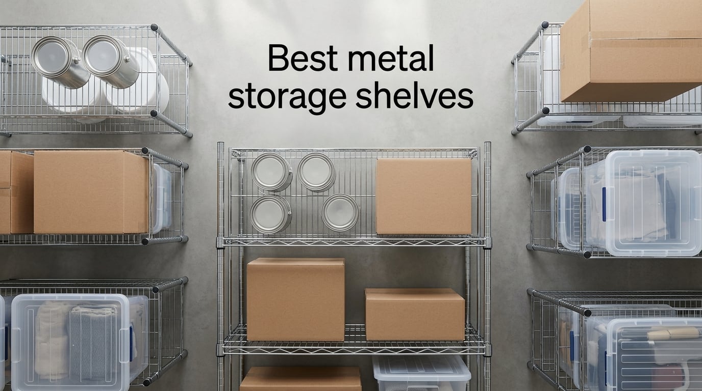 Best metal storage shelves